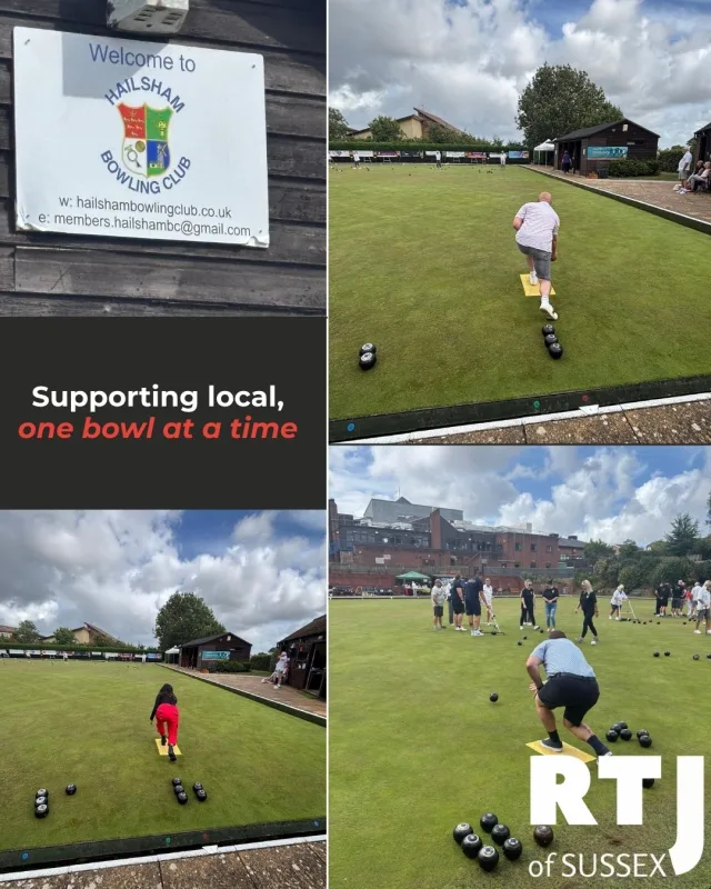 Lawn bowls, laughs, and local spirit.

Thank you to Burtons Solicitors for the invite to Hailsham Bowling Club Sponsors Day it was a fantastic afternoon out on the green.

Great to meet other local sponsors and see such strong support for the community. 

Well done to everyone who took part 👏

📧 Email: roy@rtjofsussex.com
📞 Phone: 07511140776
🌐 Website: www.rtjofsussex.com