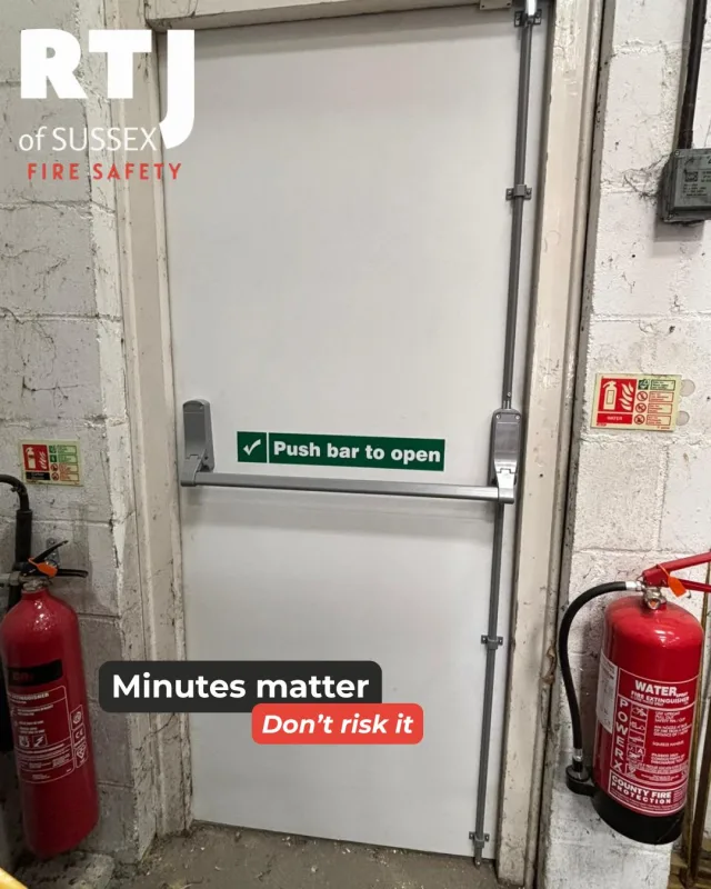 Did you know a faulty fire door could fail in just minutes? 

Fire doors aren’t just a legal tick-box. They’re life-saving barriers that buy time in an emergency. At RTJ of Sussex, we inspect every hinge, seal, and closer with precision to ensure your doors do their job when it matters most. 

Based in Eastbourne, we help landlords, businesses, and housing associations stay compliant and safe.

📧 Email: info@rtjofsussex.com
📞 Phone: 01323 885199
🌐 Website: www.rtjofsussex.com